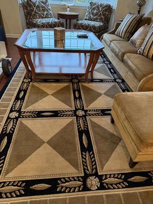 Large wool rug