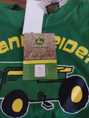 Childs John Deere Shirt and Bank