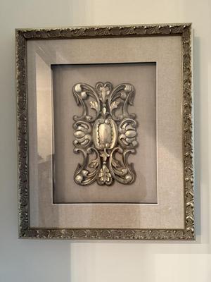 Framed wall plaque