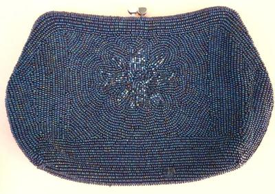 Vintage Beaded Clutch Purse
