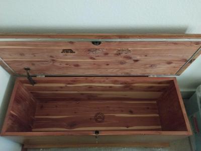 Nice Wooden Ceder Chest