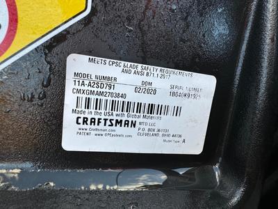 Craftsman M105 Lawnmower