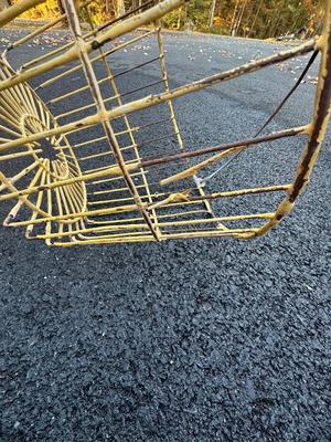 Vintage Metal Oyster/Clam/Egg Basket