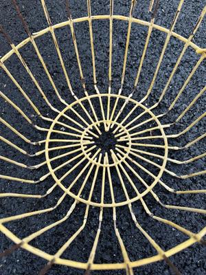 Vintage Metal Oyster/Clam/Egg Basket