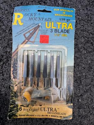 J.M. Bucheimer Co. Rifle Case, Laser Bore Sight & Barrie Rocky Mountain Ultra Blades