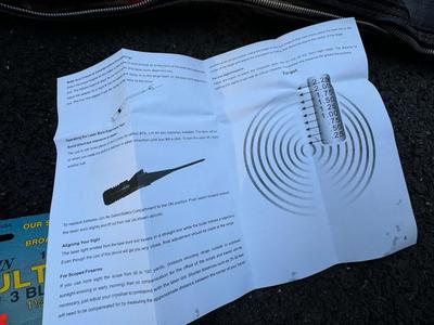 J.M. Bucheimer Co. Rifle Case, Laser Bore Sight & Barrie Rocky Mountain Ultra Blades