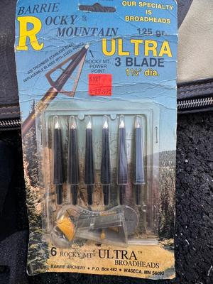 J.M. Bucheimer Co. Rifle Case, Laser Bore Sight & Barrie Rocky Mountain Ultra Blades