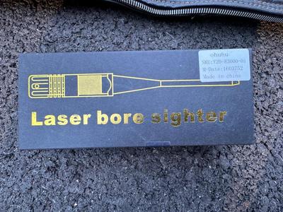 J.M. Bucheimer Co. Rifle Case, Laser Bore Sight & Barrie Rocky Mountain Ultra Blades