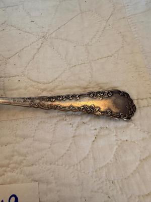 Royal plate co. Sugar shell spoon silver plate