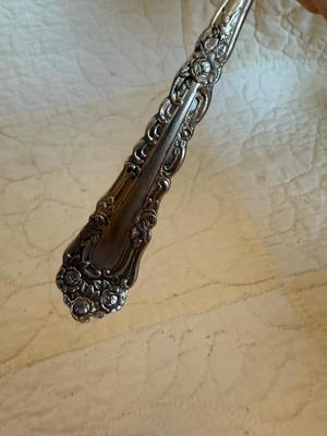 Royal plate co. Sugar shell spoon silver plate