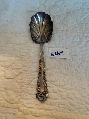 Royal plate co. Sugar shell spoon silver plate