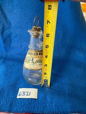 Poehler King vinegar bottle