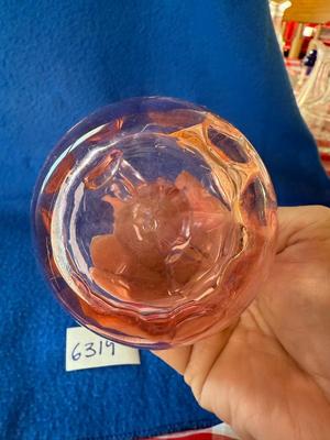 Pretty in Pink vinegar cruet