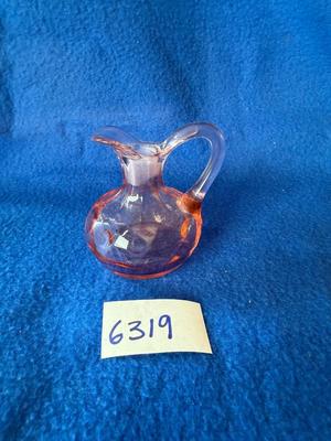Pretty in Pink vinegar cruet