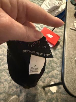 Briggs New York shirt & long skirt