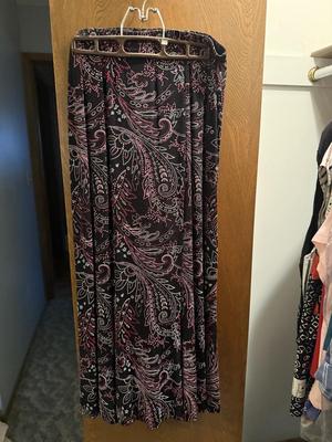 Briggs New York shirt & long skirt