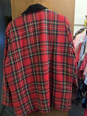 Size 18 Requirement plaid jacket-perfect for Christmas parties