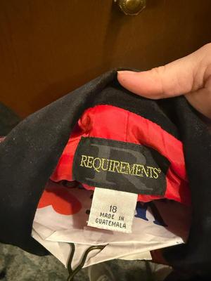 Size 18 Requirement plaid jacket-perfect for Christmas parties