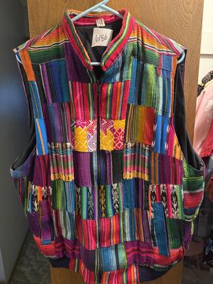 XL colorful vest