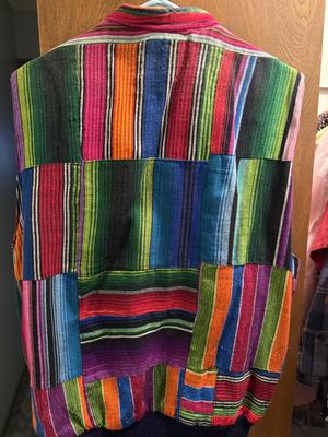 XL colorful vest