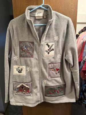 XL Croft & Barrow zip up fleece jacket