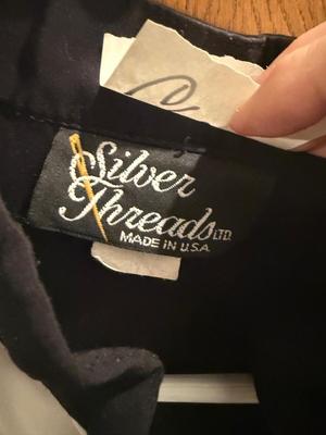 Large Silver Threads ladybug jacket