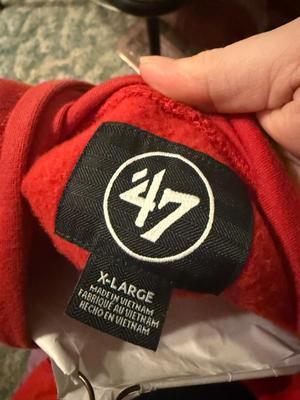 X-Large zip up sweatshirt