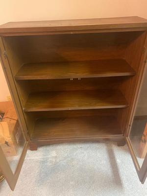 DOUBLE DOOR DISPLAY CABINET