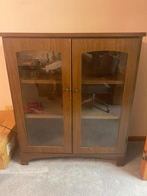 DOUBLE DOOR DISPLAY CABINET