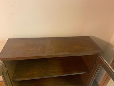 DOUBLE DOOR DISPLAY CABINET