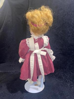 2 PORCELAIN DOLLS
