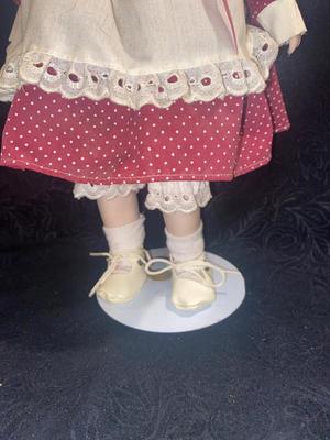 2 PORCELAIN DOLLS