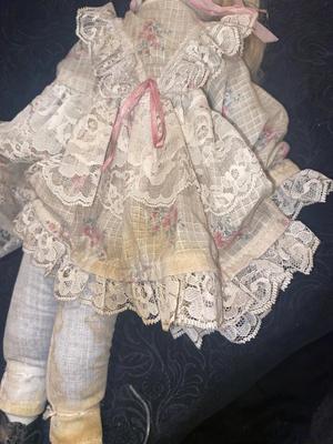 2 PORCELAIN DOLLS
