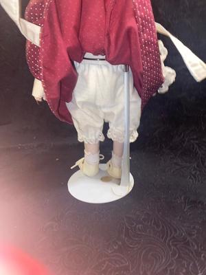 2 PORCELAIN DOLLS