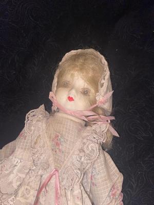 2 PORCELAIN DOLLS