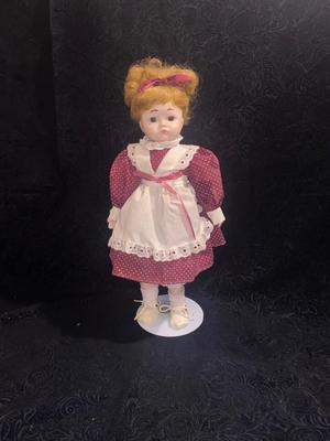 2 PORCELAIN DOLLS