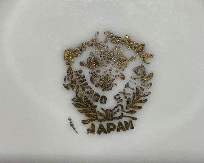 Rare Vintage Mikado Extra Japan Hand Painted Heavy Raised Gold serving set,