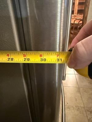 Maytag French door 25 cu ft