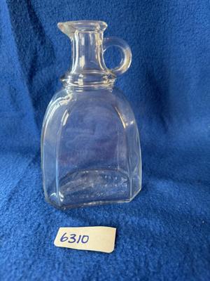 Vinegar glass cruet