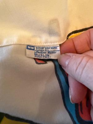 Snoopy twin size top sheet only