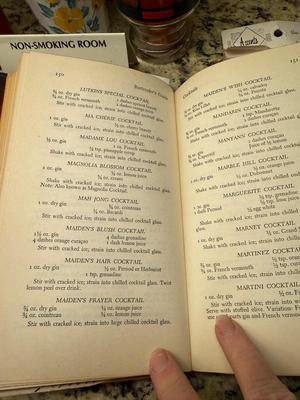 1947 Bartenders Guide-Budweiser candle-swizzle sticks etc