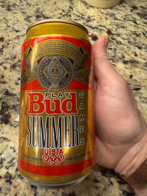 Unopened Mash beer & Budweiser Summer games 1992