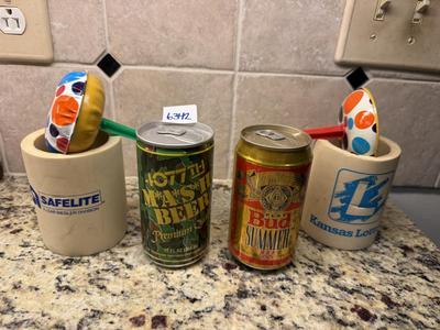 Unopened Mash beer & Budweiser Summer games 1992