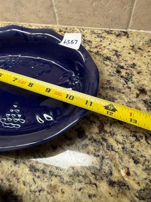 Cobalt blue casserole baking dishes-set of 2