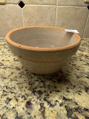 Almost 7” stoneware bowl