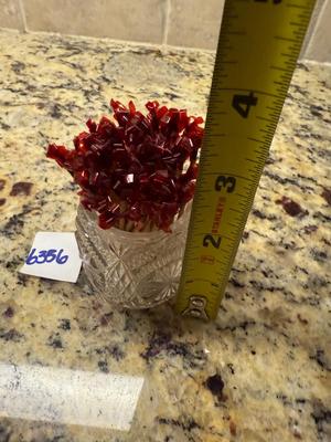 Sunburst toothpick holder