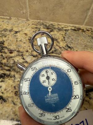 Stop watch & watch face
