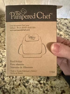 Pampered chef food holder