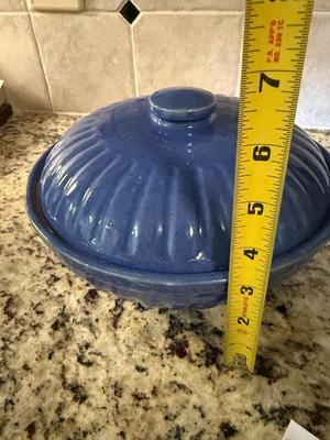 USA vintage pottery bean pot