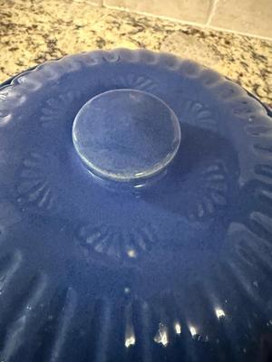 USA vintage pottery bean pot